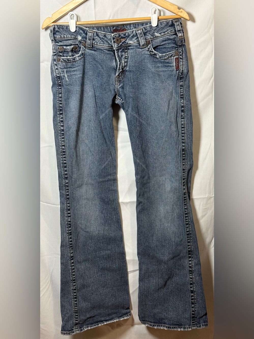 Silver Jeans Co. Y2K Vintage Low Rise Bootcut Flare Jeans Medium Wash Size 31